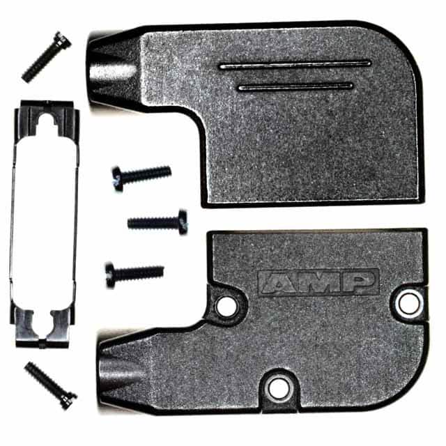 745652-4 TE Connectivity AMP Connectors  Capots de connecteurs D-Sub en forme de D